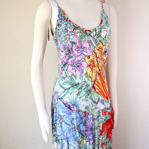 Jams World maxi Lilly dress in Eden print - Picture 6 of 12